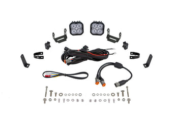 compare product Diode Dynamics SS3 LED Bumper 1 In Roll Bar Kit Max - White SAE Fog (Pair)