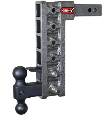 compare product Gen-Y Mega Duty 2in Shank 12.5in Drop 10K Hitch w/GH-031 Dual-Ball/GH-032 Pintle Lock