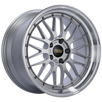 compare product BBS LM 19x10 5x120 ET25 Diamond Silver Center Diamond Cut Lip Wheel -82mm PFS/Clip Required