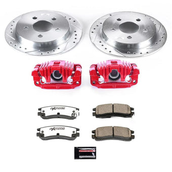 compare product Power Stop 99-04 Oldsmobile Alero Rear Z26 Street Warrior Brake Kit w/Calipers