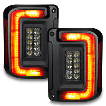 compare product Oracle Lighting Jeep Wrangler JK Flush Mount LED Tail Lights