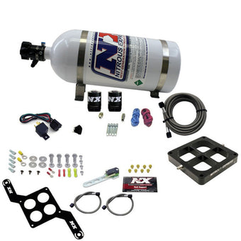 compare product Nitrous Express Dry Dual Stage Billet Crossbar Plate System 100-1000hp (4500 Flange) w/10lb Bottle