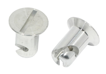 compare product Moroso Quick Fastener - Flush Head - 7/16in x .400in - Aluminum - 10 Pack