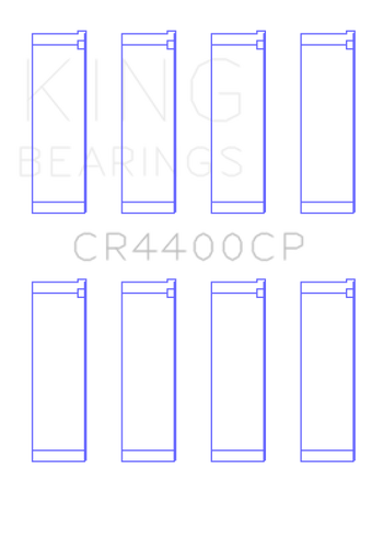 compare product King Engine Bearings Honda R16A/R18A 2006- Current (Size +0.25mm) Connecting Rod Bearing Set