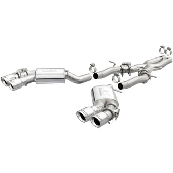 compare product MagnaFlow 2016 Chevy Camaro 6.2L V8 Competition Cat Back w/ Quad Polished Tips