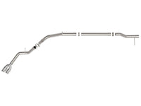 aFe Rebel XD Series 3 IN 304 Stainless Steel DPF - Back Exhaust w/Dual Polished Tips - My Store