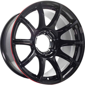 compare product Gram Lights 57Trans-X Rev Limit 20X9.5 +25 6x139.7 Black w/ Machining E-PRO Coat Wheel