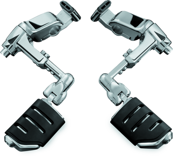 compare product Kuryakyn Ergo III Adjustable Mount With Trident Dually ISO Pegs Chrome