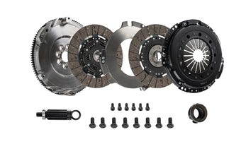 compare product DKM Clutch BMW E46 M3 MS Twin Disc Clutch Kit w/Steel Flywheel (660 ft/lbs Torque)