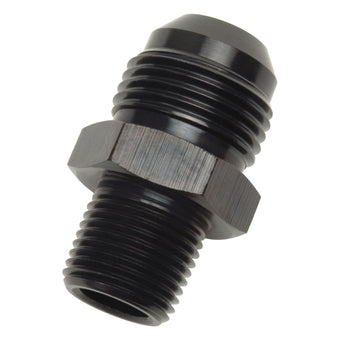 compare product Russell Performance -12 AN to 1/2in NPT Straight Flare to Pipe (Black)