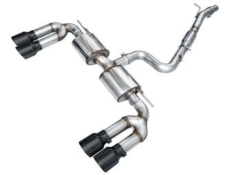 compare product AWE Tuning 22-24 Audi 8Y S3 Touring Edition Exhaust - Diamond Black Tips