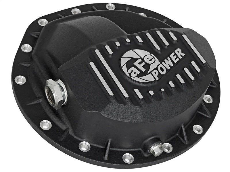 aFe Power Pro Series Rear Differential Cover Black w/Machined Fins 16 - 17 Nissan Titan XD(AAM 9.5 - 14) - My Store