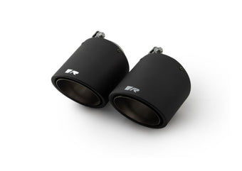 compare product Remus Carbon 102mm Short Style Angled w/Titanium Internals Tail Pipe Set (Pair)