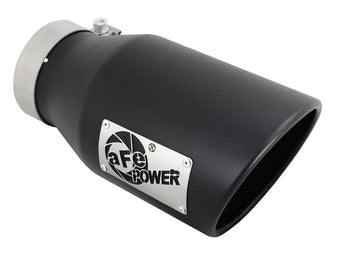 compare product aFe Diesel Exhaust Tip Bolt On Black 4in Inlet x 6in Outlet x 12in