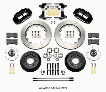 compare product Wilwood Narrow Superlite 6R Front Hub Kit 14.00in 82-92 Camaro//Firebird