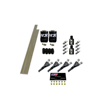 compare product Nitrous Express 4 Cyl Shark Plumb Kit w/2 Solenoids & 75HP Jets Incl Hardware