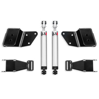 compare product QA1 99-06 Chevrolet Silverado 1500 2WD Short Bed Single Adjustable 2-4in Rear Drop Kit
