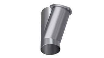compare product QTP 4in Weld-On QTEC Exhaust Cutout Y-Pipe