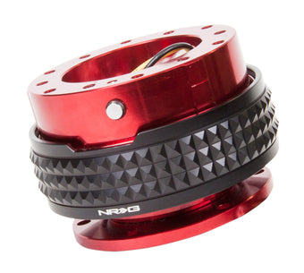 compare product NRG Quick Release Kit - Pyramid Edition - Red Body / Black Pyramid Ring