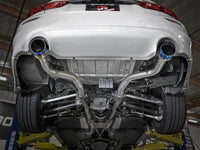 aFe Takeda 2.5in 304 SS Axle - Back Exhaust w/ Blue Flame Tips 16 - 18 Infiniti Q50 V6 - 3.0L (tt) - My Store