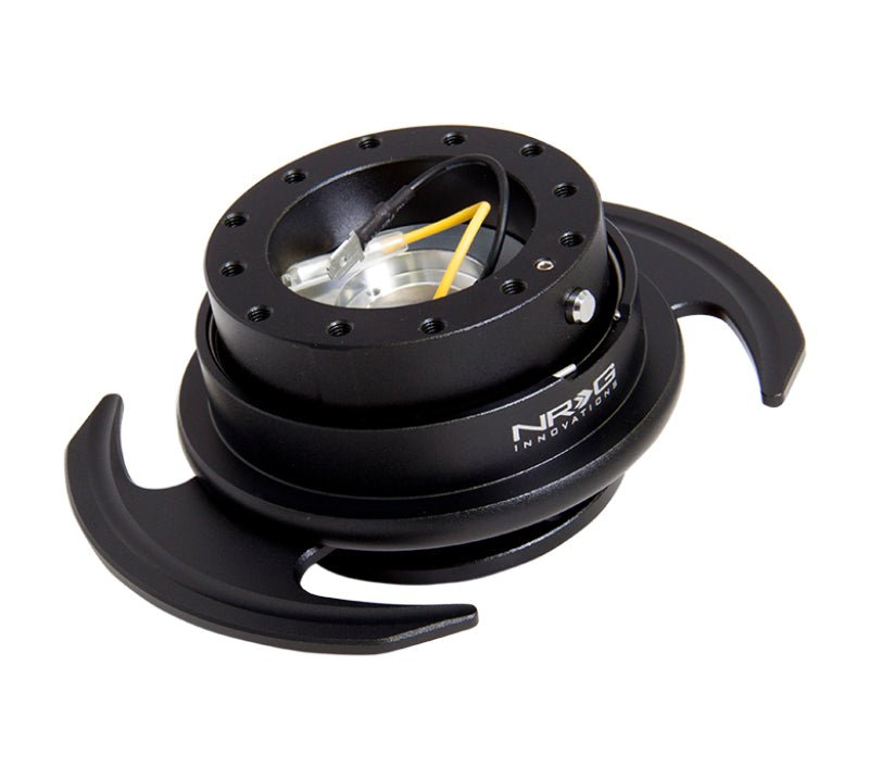 NRG Quick Release Kit Gen 3.0 - Black Body / Black Ring w/Handles - My Store