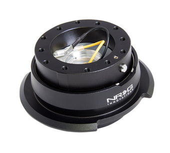 compare product NRG Quick Release Kit Gen 2.8 - Black / Black Ring