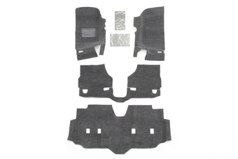 compare product BedRug 07-16 Jeep JK Unlimited 4Dr Front 4pc Floor Kit (Incl Heat Shields)