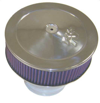 compare product K&N Velocity Stack Assembly - Red - 5-1/8in x 9in Dia 2-3/4in Flange