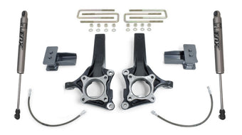 compare product MaxTrac 15-18 Ford F-150 2WD 4.5in/2in MaxPro Elite Spindle Lift Kit w/FOX Shocks