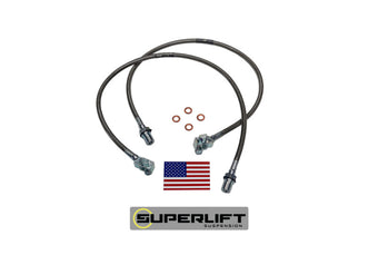 compare product Superlift 71-78 GM Pickup/Blazer/Suburban with 8-12in Lift Kit (Pair) Bullet Proof Brake Hoses
