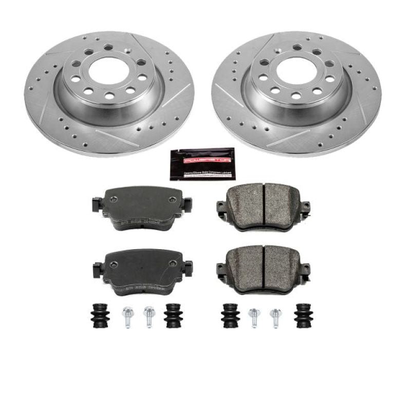 Power Stop 16 - 18 Audi Q3 Rear Z23 Evolution Sport Brake Kit - My Store