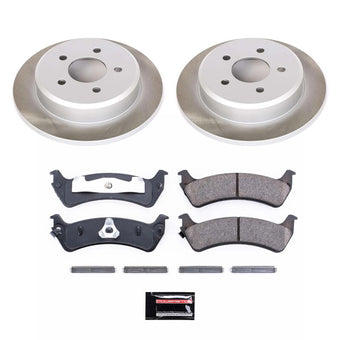 compare product Power Stop 97-01 Mercury Mountaineer Rear Semi-Coated Rotor Kit