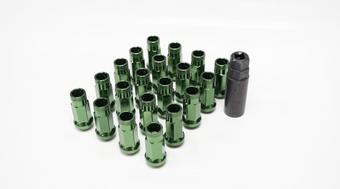 compare product Wheel Mate 12x1.50 48mm Muteki SR48 Dark Green Open End Lug Nuts