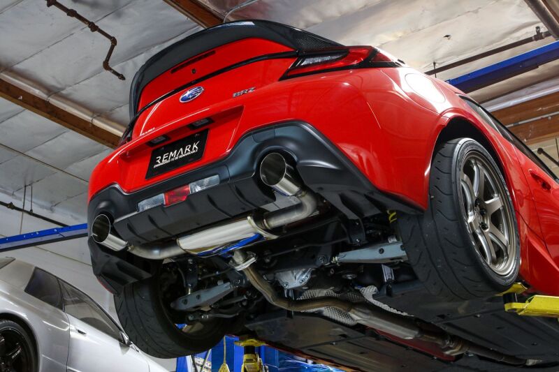 Remark 22+ Subaru BRZ/Toyota GR86 Axle - Back Exhaust - Stainless Single Wall Tips - My Store