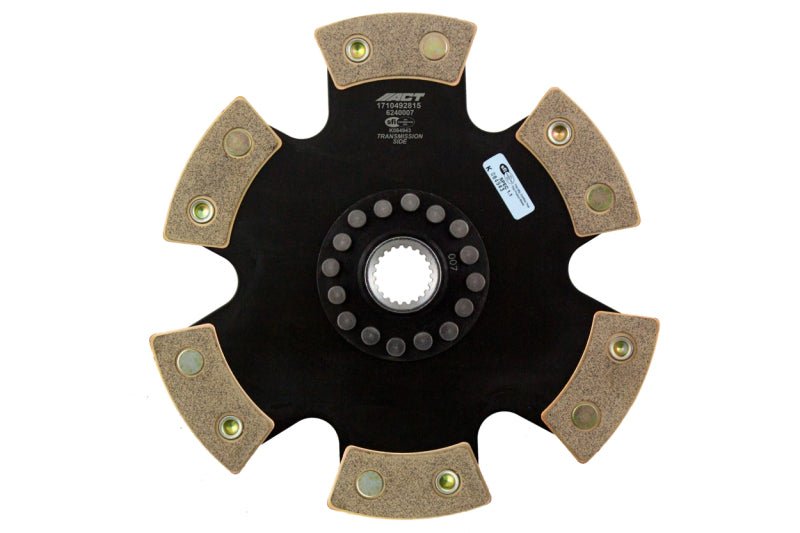 ACT 1987 Toyota Supra 6 Pad Rigid Race Disc - My Store