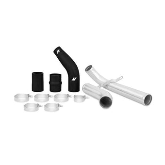 compare product Mishimoto 08+ Mitsubishi Lancer Evolution X Black Upper Intercooler Pipe Kit