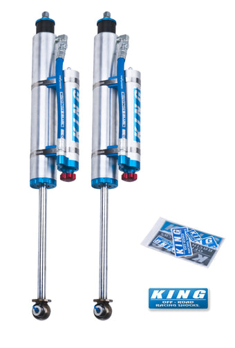 compare product King Shocks 97-06 Jeep Wrangler TJ Front 2.5 Dia Piggy Hose Res Shock 3-5in Lift w/Adjuster (Pair)