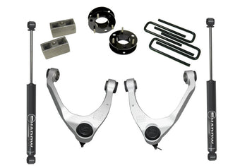 compare product Superlift 07-16 Chevy Silv 1500 2WD 3.5in Lift Kit w/ Cast Steel Control Arms & Rear Shocks