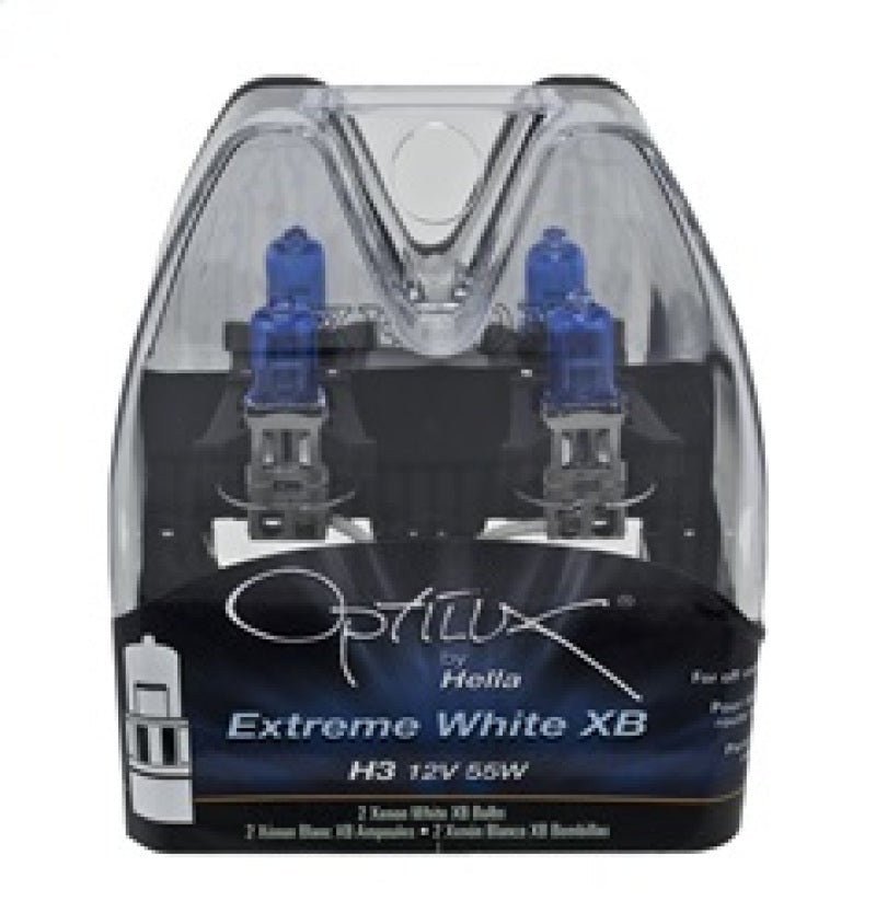 Hella H3 12V 55W Xen White XB Bulb (Pair) - My Store