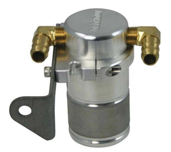 compare product Moroso Chrysler 5.7L (w/Aftermarket Intake) Air/Oil Separator Catch Can - Billet Aluminum