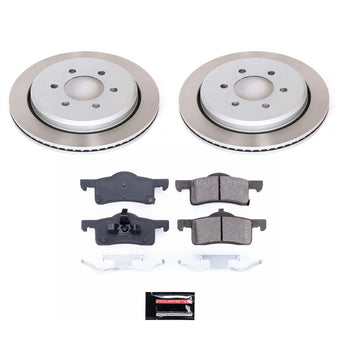 compare product Power Stop 03-06 Lincoln Navigator Rear Semi-Coated Rotor Kit