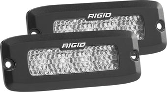 compare product Rigid Industries SRQ - 60 Deg. Lens - White - Flush Mount - Set of 2