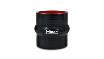 compare product Vibrant Silicone  Hump Hose Coupler 3.75in ID x 3.00in Long - Black