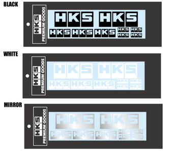 compare product HKS LOGO Sticker a la carte BLACK