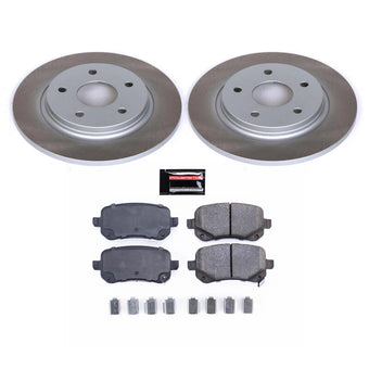 compare product Power Stop 09-12 Volkswagen Routan Rear Semi-Coated Rotor Kit