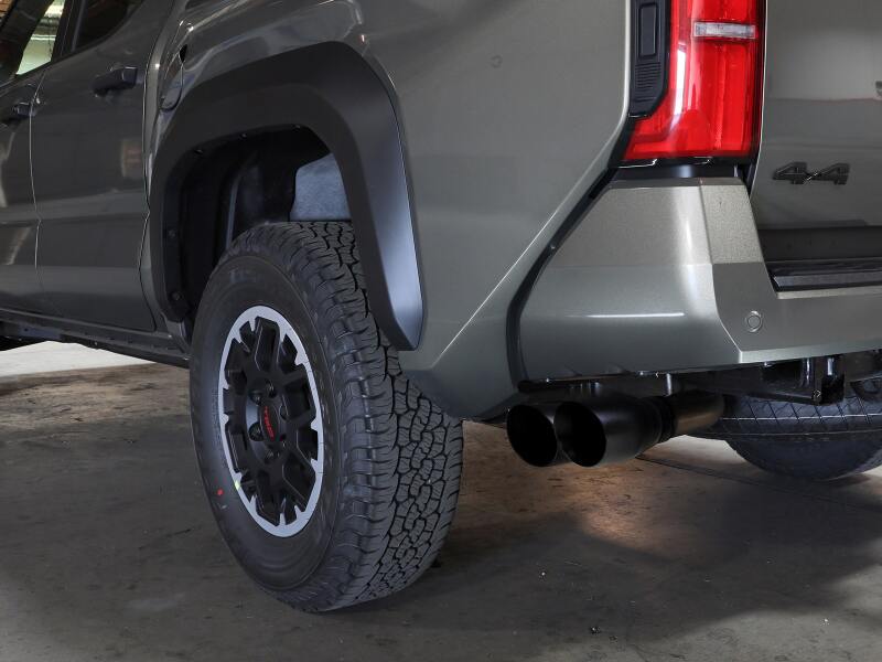 aFe 24 - 25 Toyota Tacoma L4 - 2.4L (t) Vulcan Series 2.5in to 3in Cat - Back w/ Black Tip - My Store