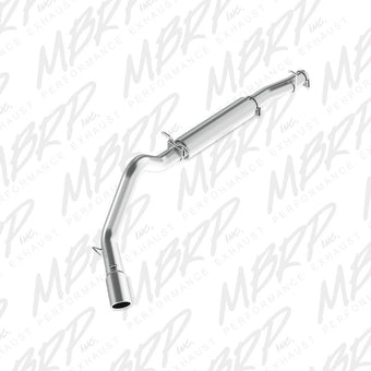 compare product MBRP 04-07 Ford 6.0L E-250/350 Van 4in Cat Back Single Side Exit Alum Exhaust