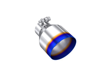 compare product MBRP Universal Burnt SS Tip 2.5in ID / 4.5in OD Out / 6.5in Length Angle Cut Single Wall