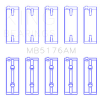 King Engine Bearings Mitsubishi 4G93 SOHC (Size STD) Main Bearing Set - My Store
