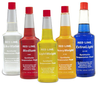 compare product Red Line LikeWater Suspension Fluid - 16oz.
